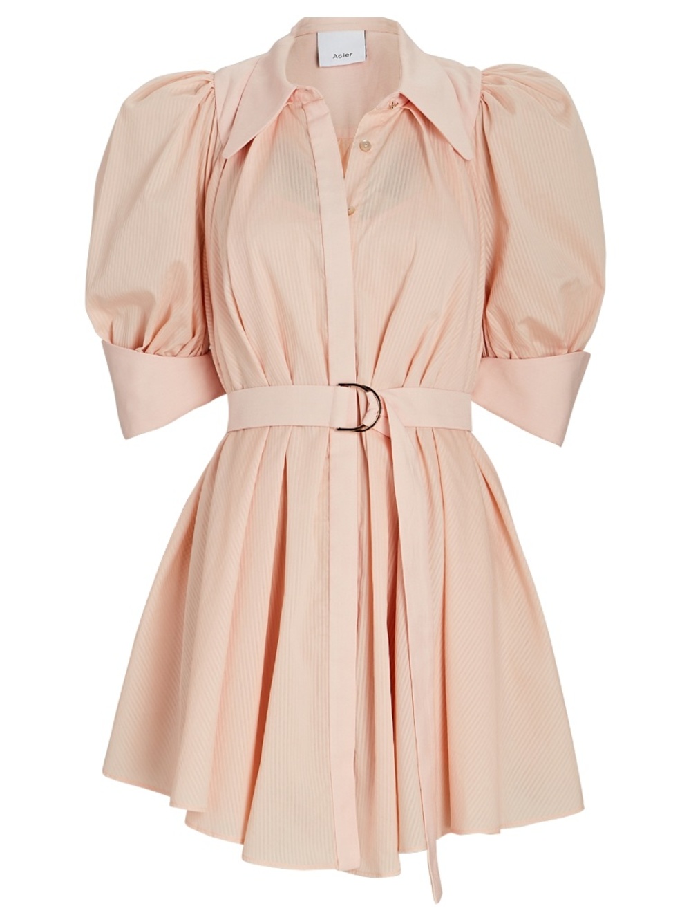 Acler Lorne Mini Dress in Dusty Pink - size 8 🌟